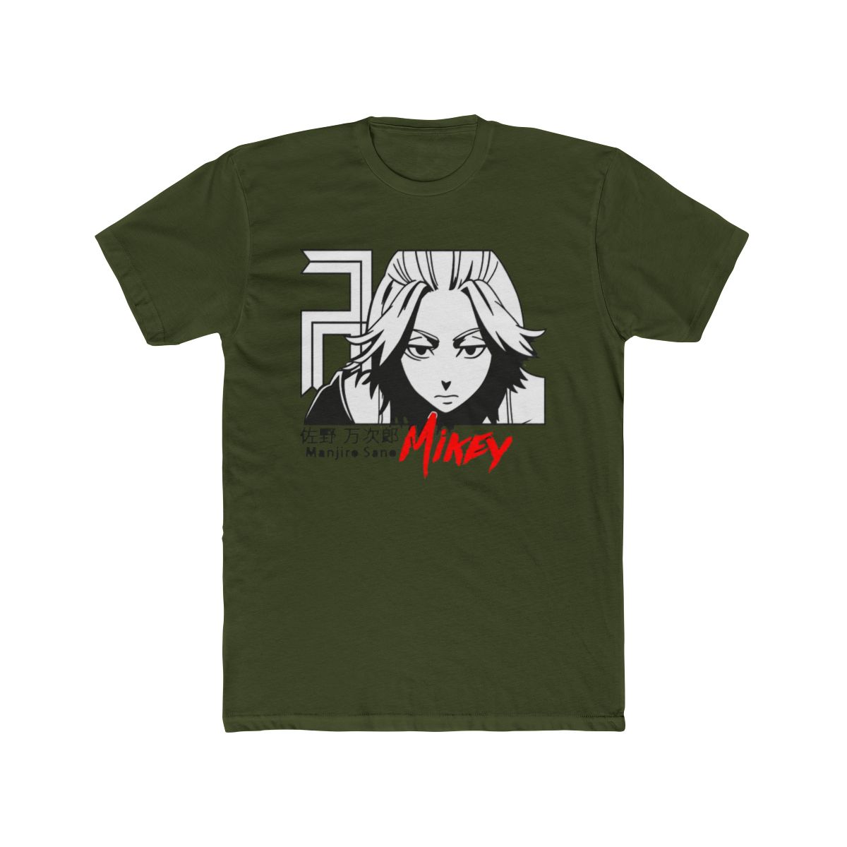Tokyo Revengers Black Air Force Energy T Shirt - alternate angle 4, merchandise