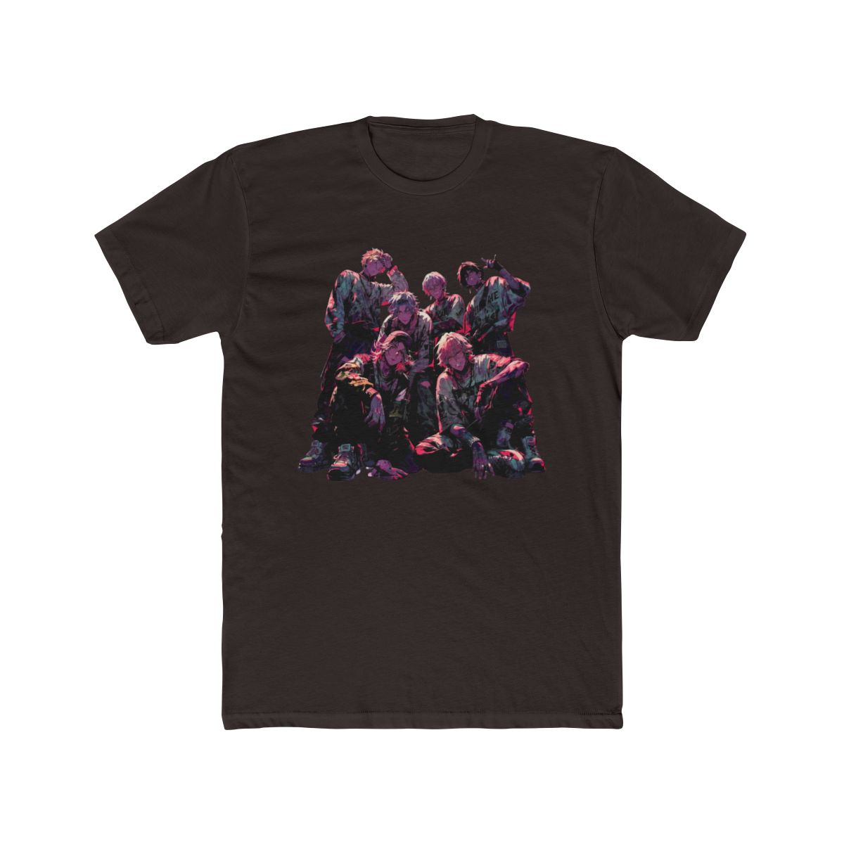 Tokyo Revengers Crew Tough Pose Fan T Shirt - alternate angle 3, merchandise