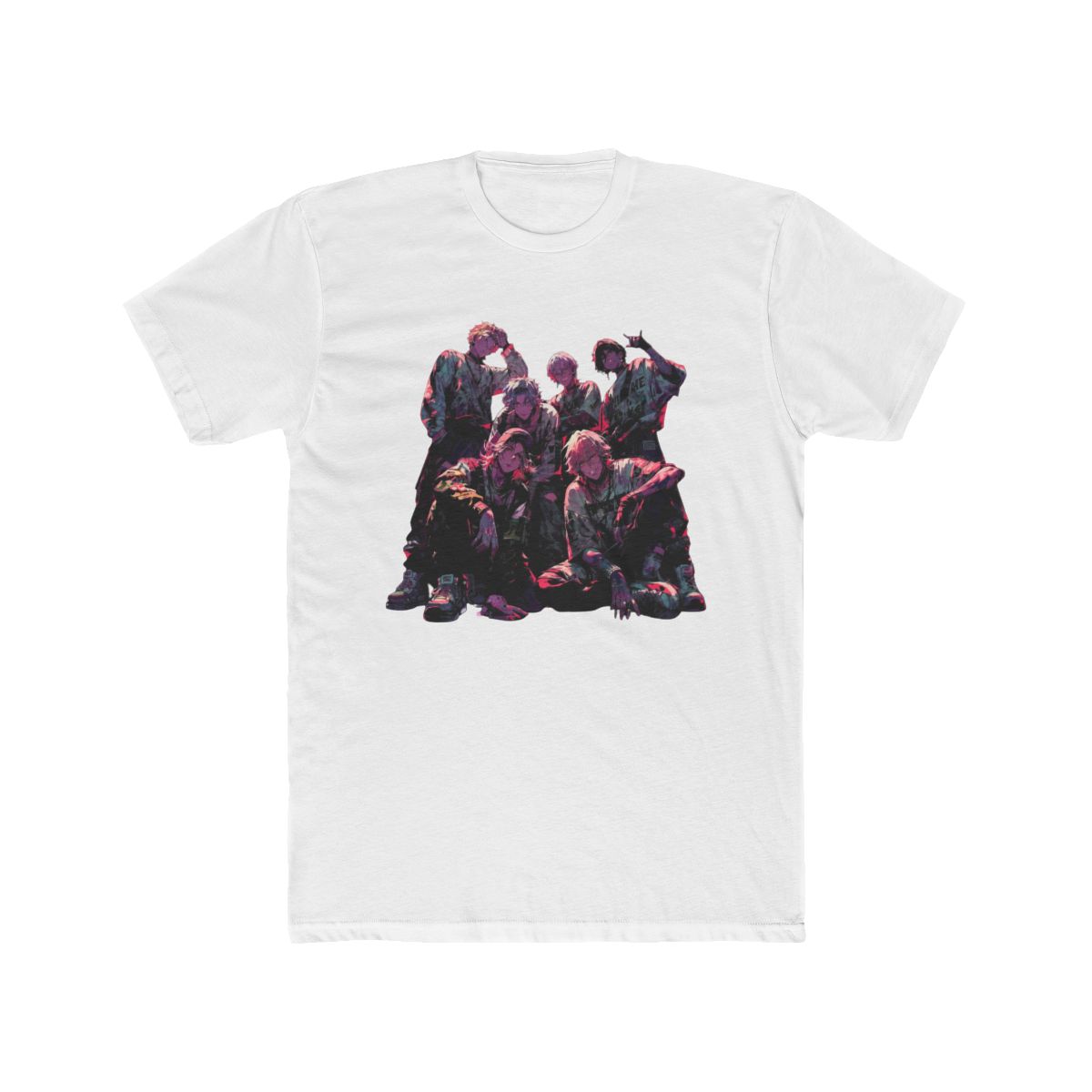Tokyo Revengers Crew Tough Pose Fan T Shirt - Official T-Shirts merchandise