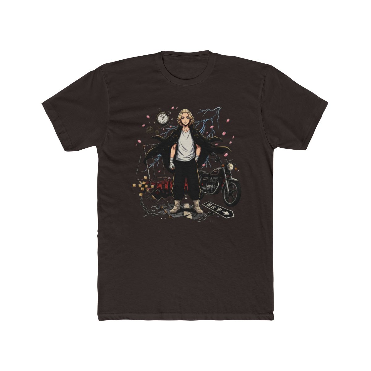 Manjiro Sano Centered Art T Shirt | Tokyo Revengers - alternate angle 3, merchandise