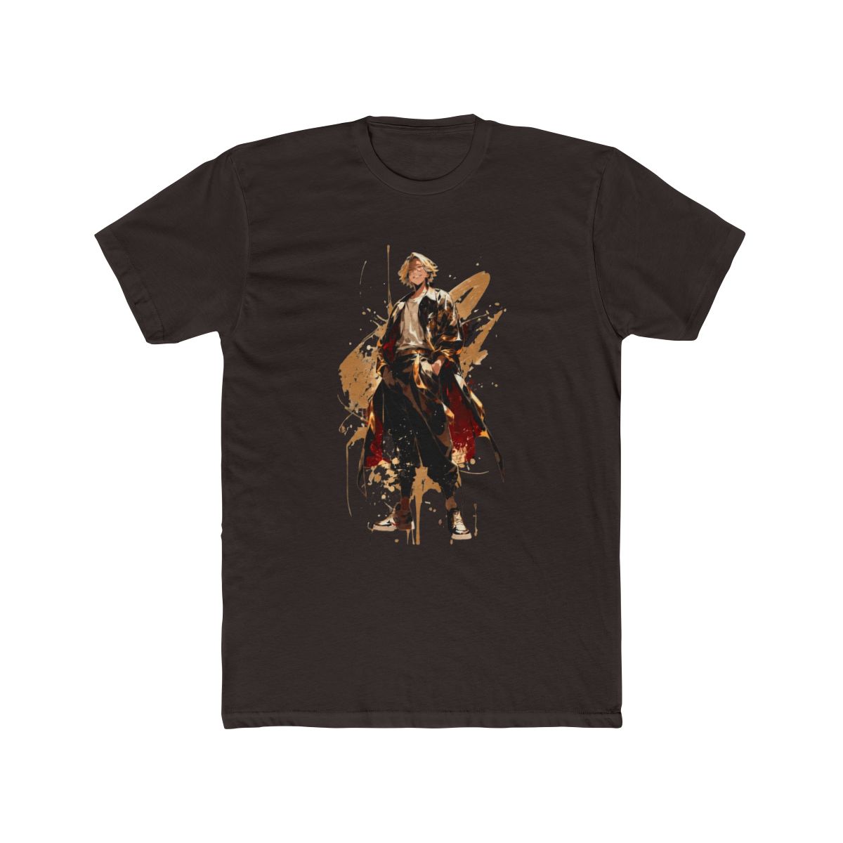 Manjiro Sano Gang Leader Pose Tokyo T Shirt | Tokyo Revengers - alternate angle 3, merchandise