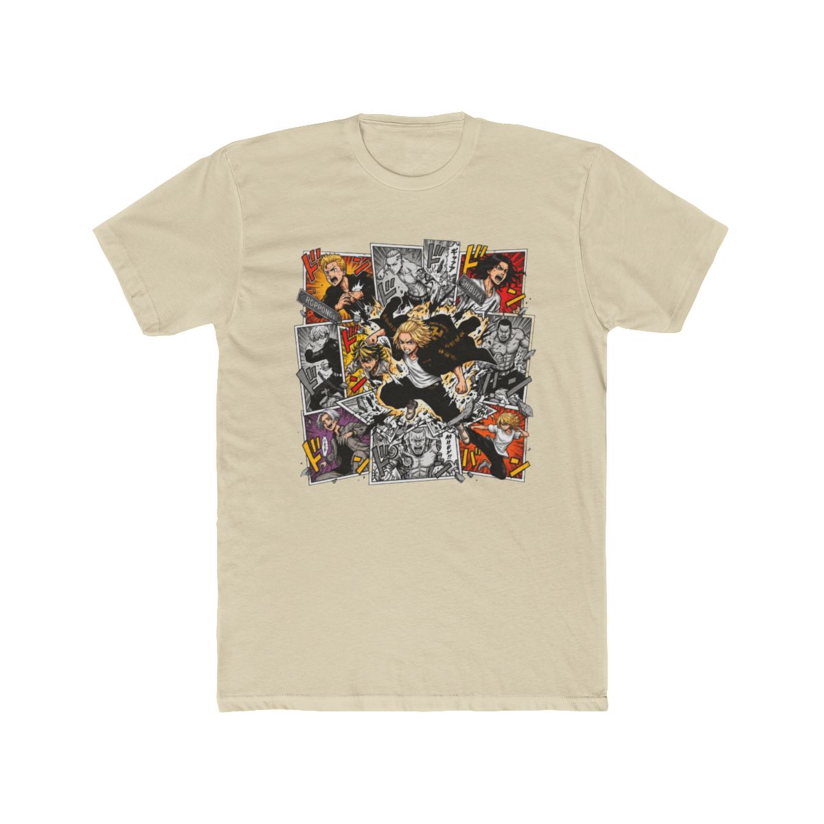 Manjiro Sano And Friends Collage T Shirt | Tokyo Revengers - alternate angle 4, merchandise