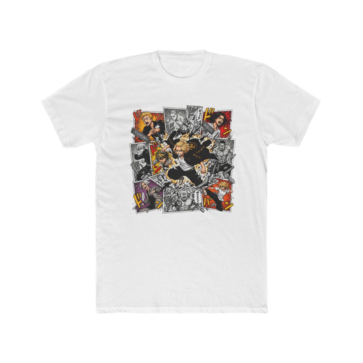 Manjiro Sano And Friends Collage T Shirt | Tokyo Revengers - Official T-Shirts merchandise