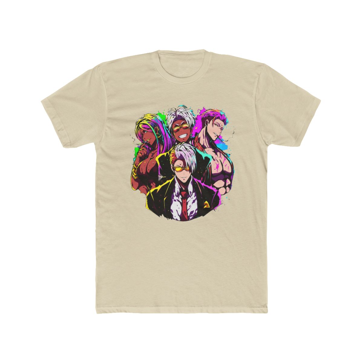 Mikey and Draken Vibrant Fan Art T Shirt | Tokyo Revengers - alternate angle 4, merchandise