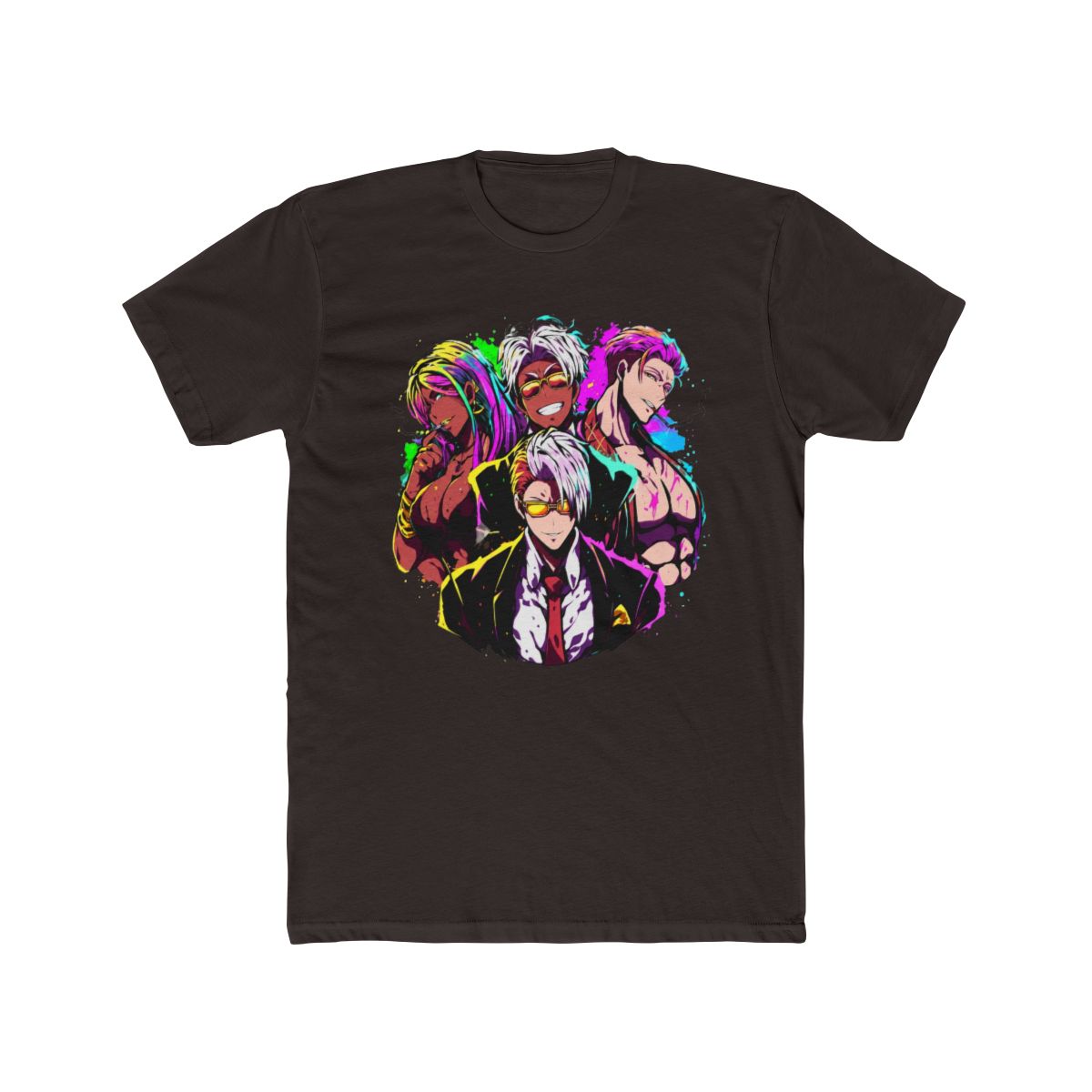Mikey and Draken Vibrant Fan Art T Shirt | Tokyo Revengers - alternate angle 3, merchandise