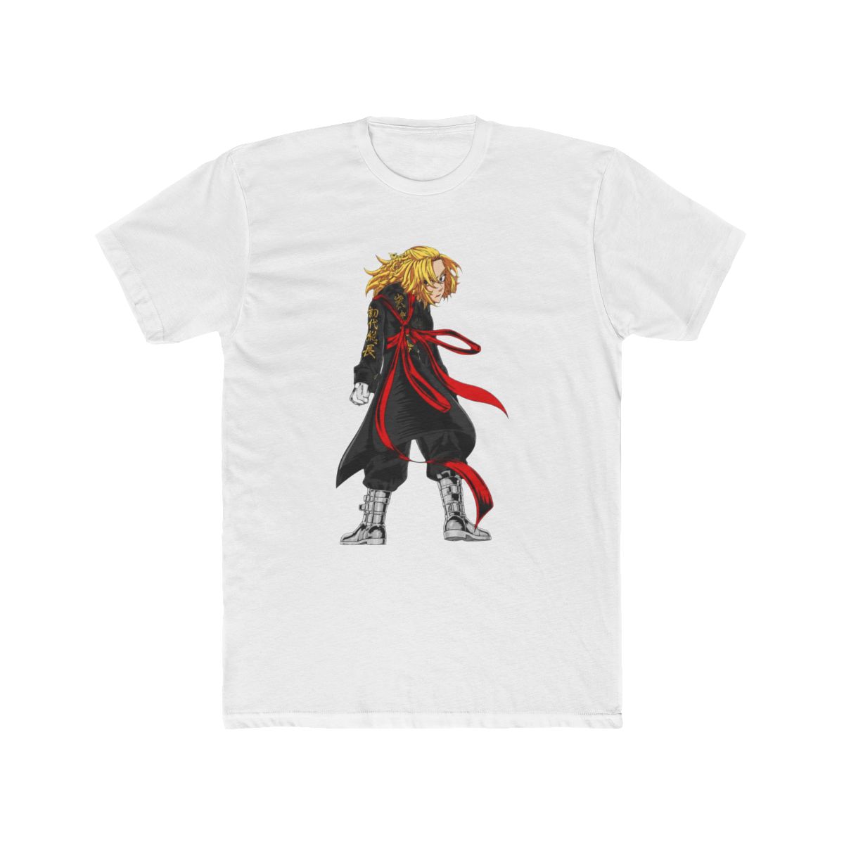 Manjiro Sano Mikey Red Ribbon Founder Art T Shirt | Tokyo Revengers - Official T-Shirts merchandise