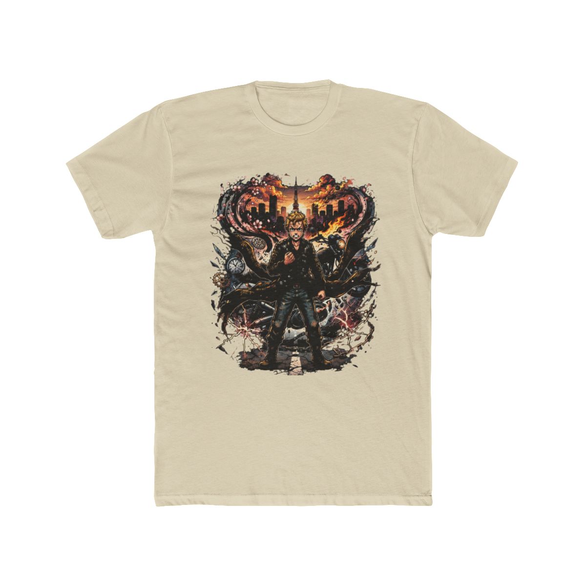 Takemichi Hanagaki In Action T Shirt | Tokyo Revengers - alternate angle 4, merchandise