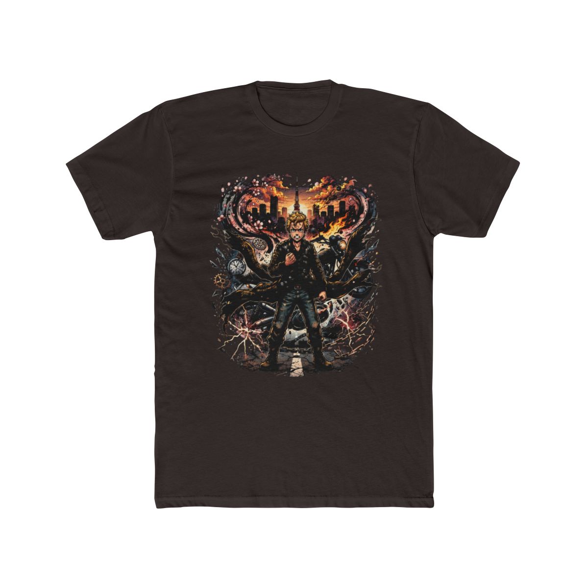 Takemichi Hanagaki In Action T Shirt | Tokyo Revengers - alternate angle 3, merchandise