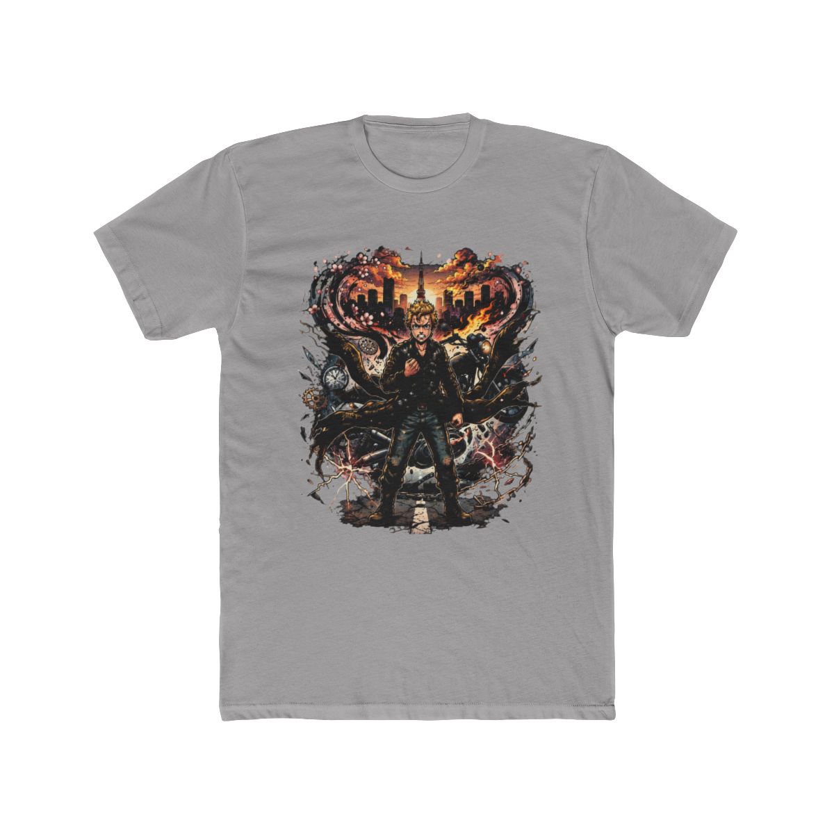 Takemichi Hanagaki In Action T Shirt | Tokyo Revengers - alternate angle 2, merchandise