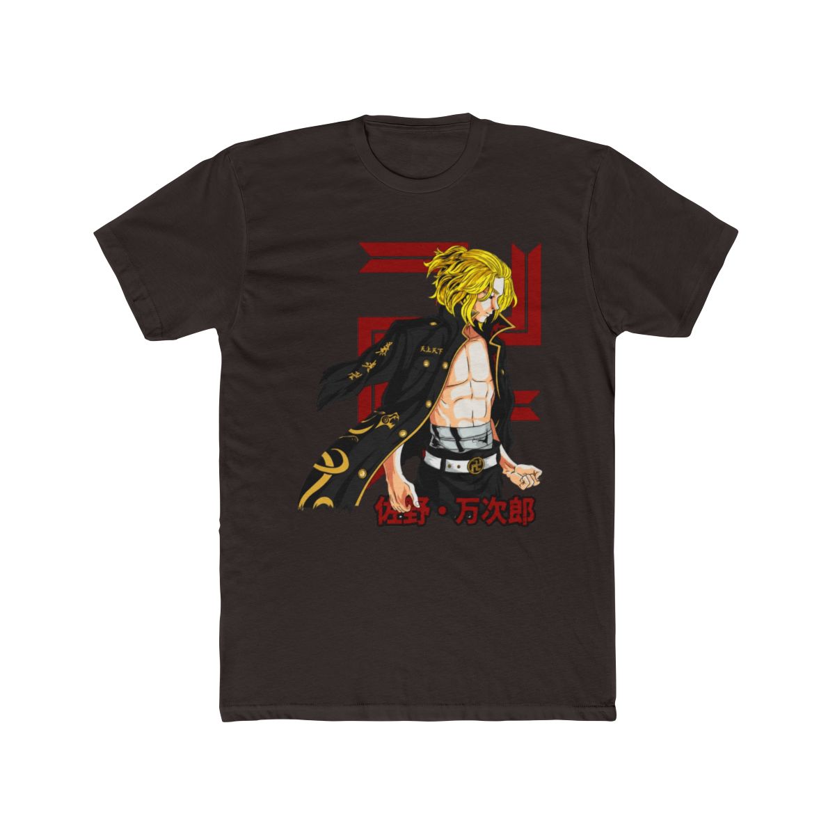 Manjiro Sano Mikey Toman Founder Art T Shirt | Tokyo Revengers - alternate angle 3, merchandise