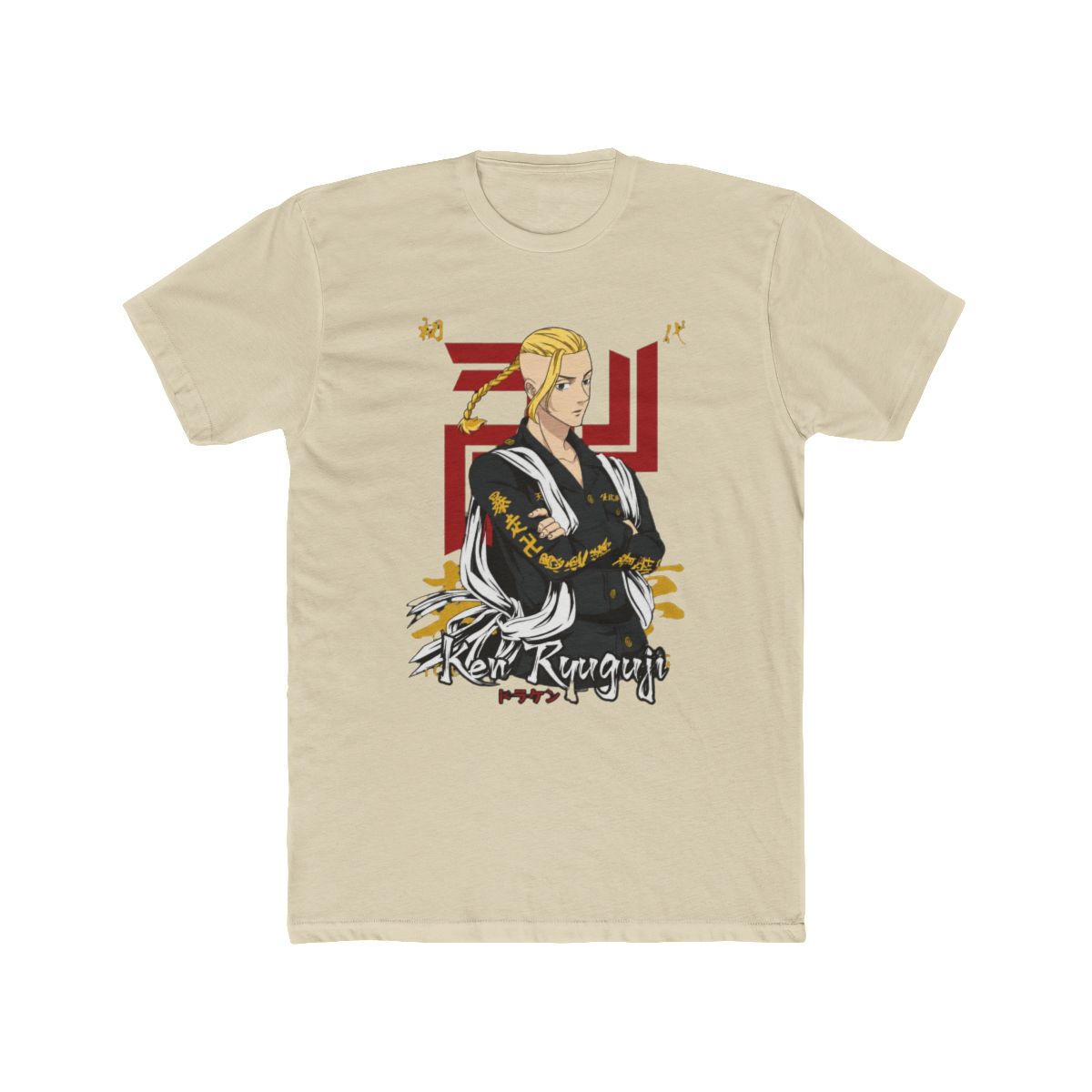 Ken Ryuguji Draken Toman Commander Art T Shirt | Tokyo Revengers - alternate angle 4, merchandise