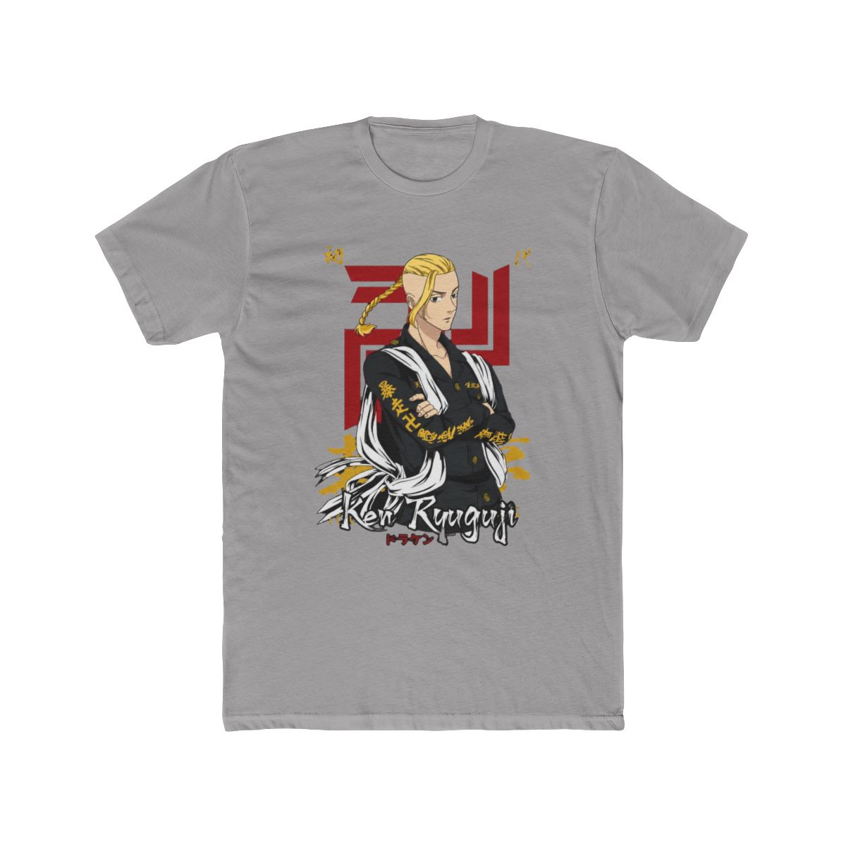 Ken Ryuguji Draken Toman Commander Art T Shirt | Tokyo Revengers - alternate angle 2, merchandise