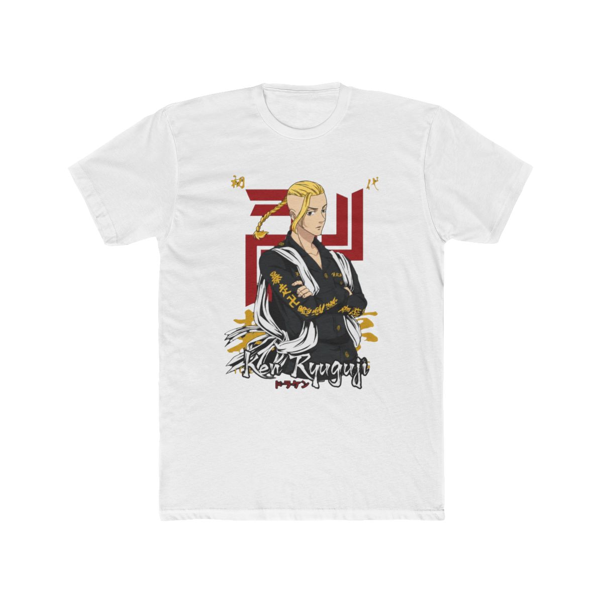 Ken Ryuguji Draken Toman Commander Art T Shirt | Tokyo Revengers - Official T-Shirts merchandise