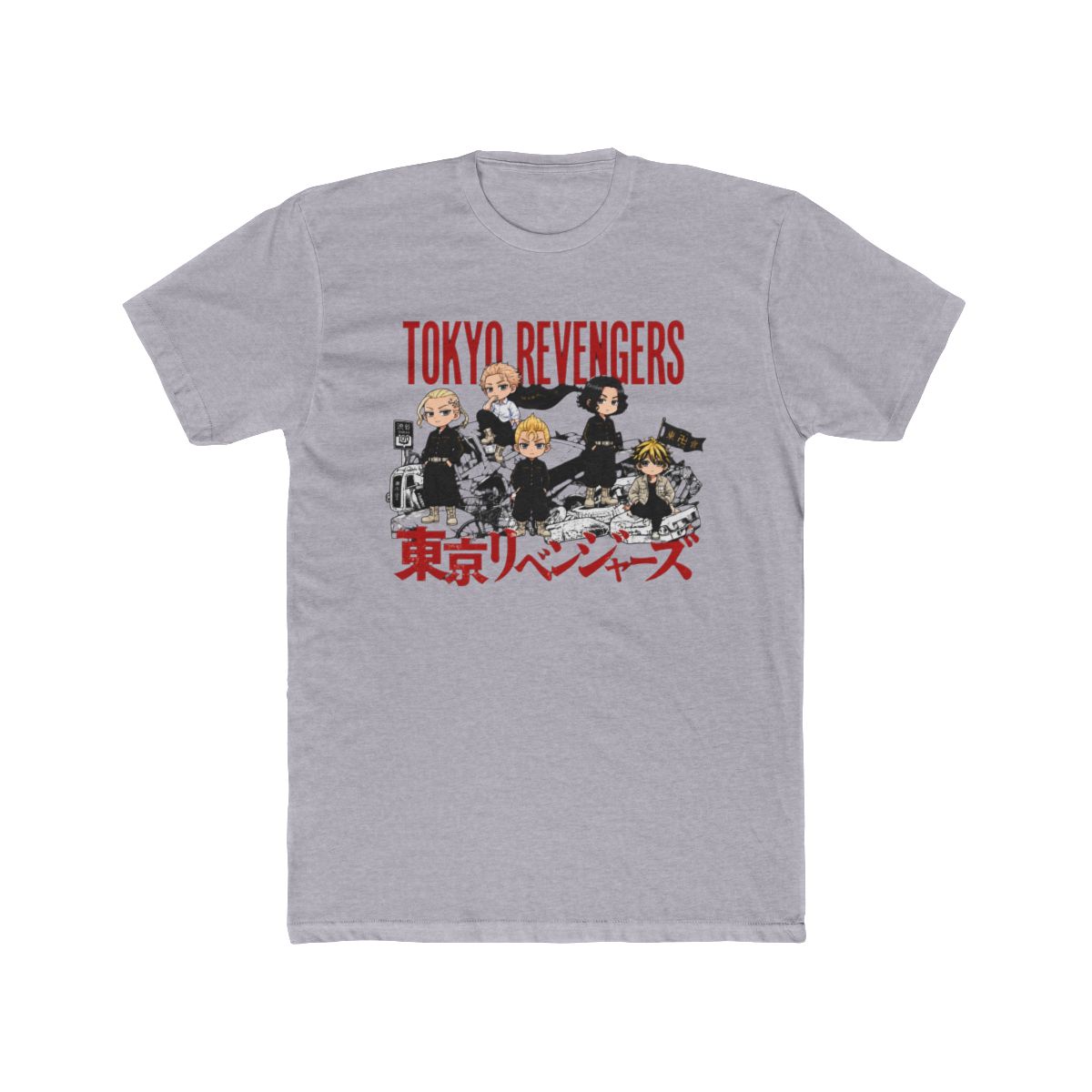 Toman Founders & Leaders Group Collage T Shirt | Tokyo Revengers