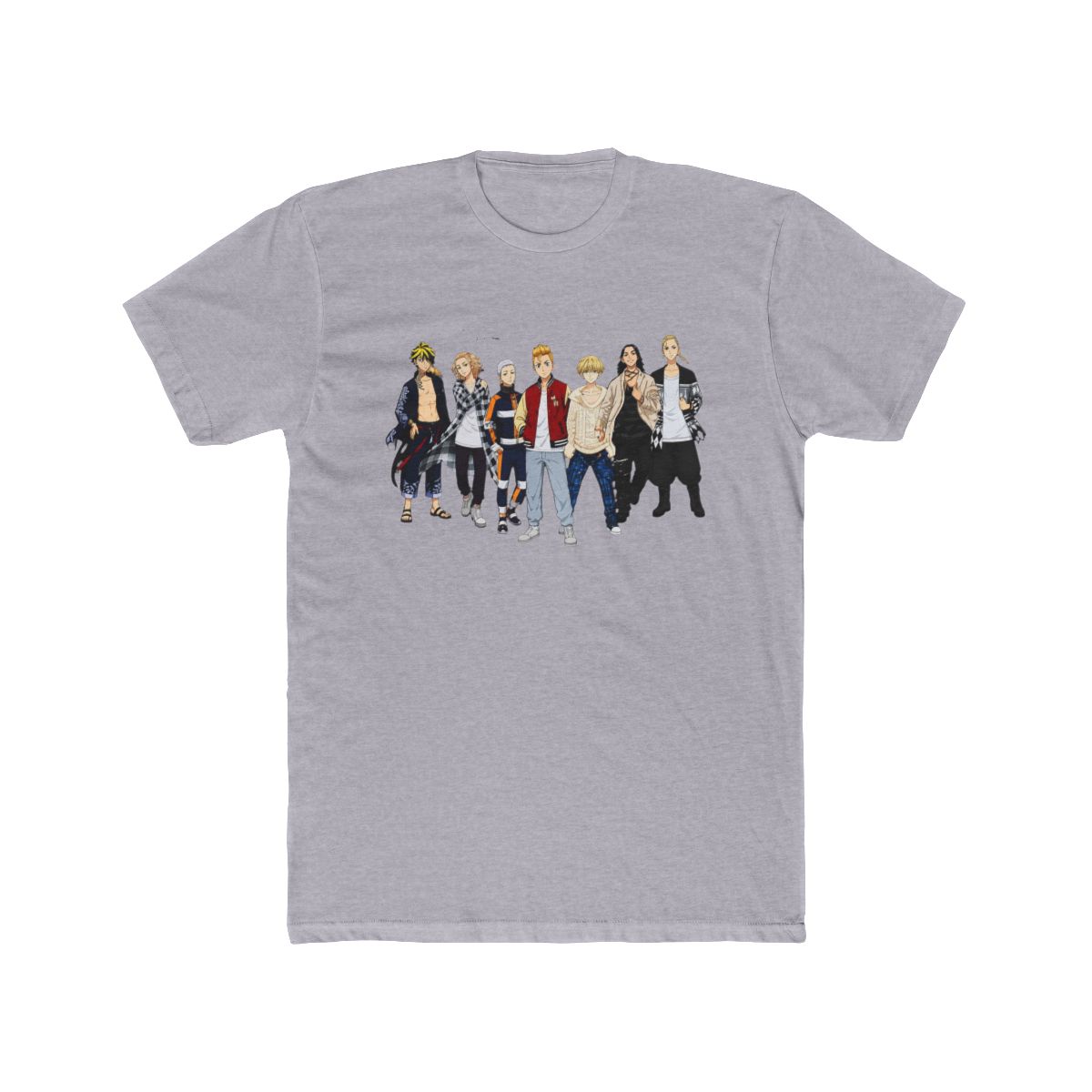 Tokyo Revengers Character Group Shot Adult T Shirt Fundom XL