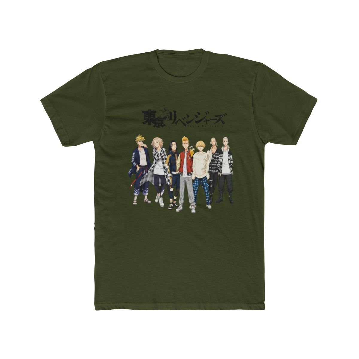 Tokyo Revengers Group Black T Shirt | Zumiez - alternate angle 4, merchandise