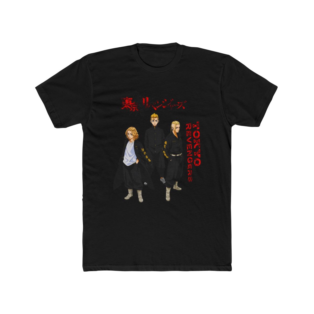 Tokyo Revengers Trio Portrait Long Sleeve T Shirt - alternate angle 3, merchandise