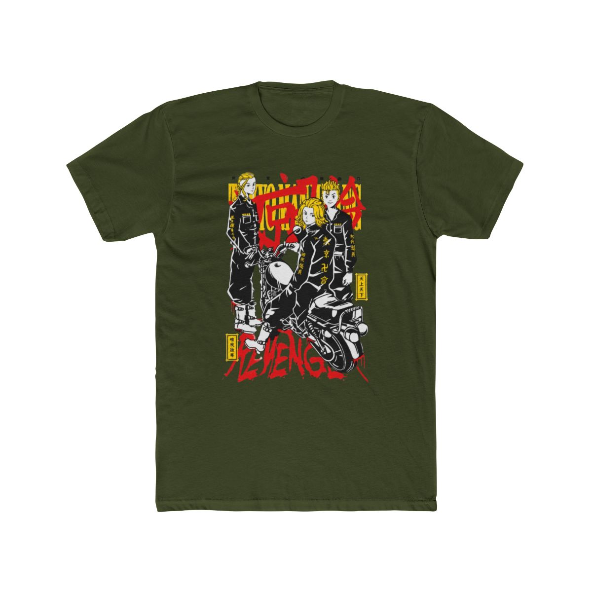TOKYO / REVENGERS / ACIDWASHED T Shirt | Tokyo Revengers - alternate angle 4, merchandise
