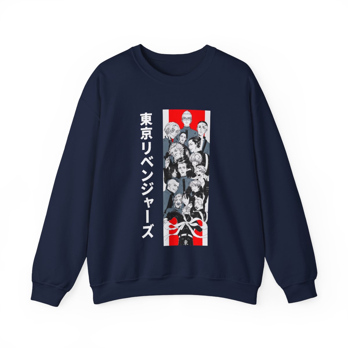 Tokyo Revengers Cool Art Crewneck T-Shirts
