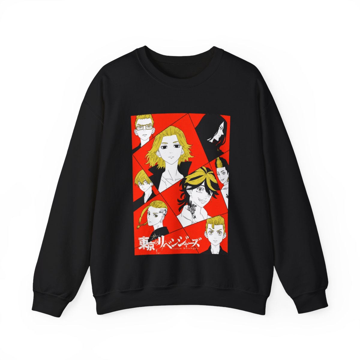 Tokyo Revengers - Red Panel Character Crewneck